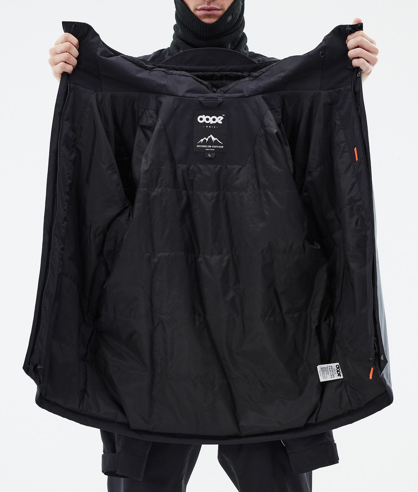 Snowboard Jacket Men Black