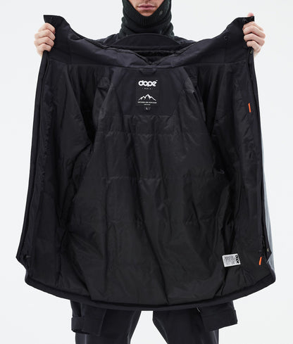 Snowboard Jacket Men Black