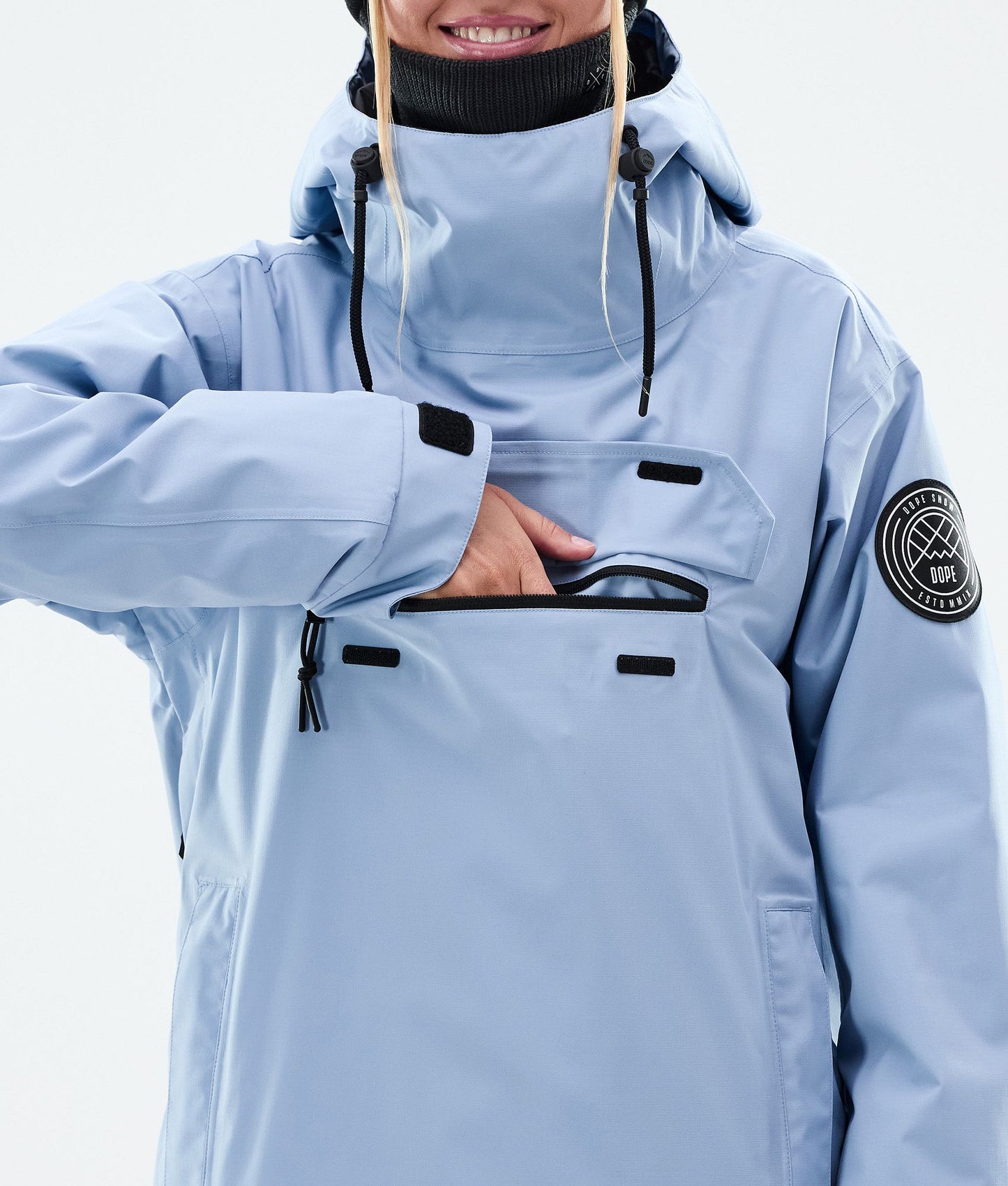 Snowboard Jacket Women Light Blue