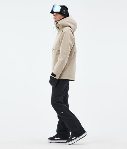 Snowboard Jacket Women Sand