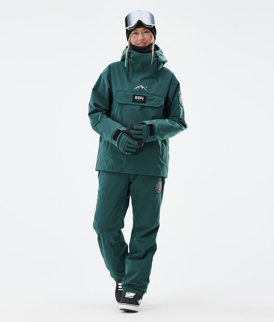 Snowboard Pants Women Bottle Green