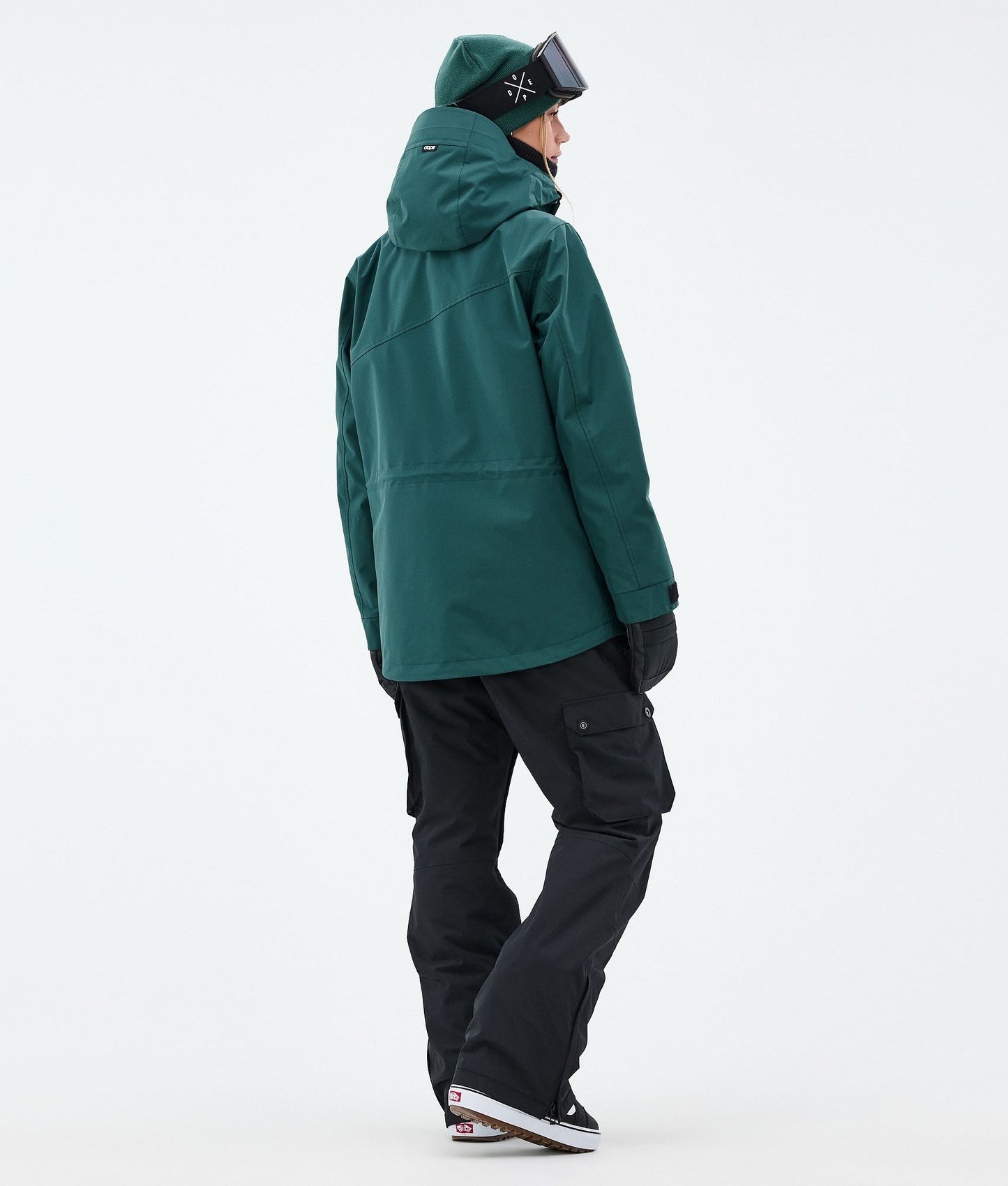 Snowboard Jacket Women Bottle Green