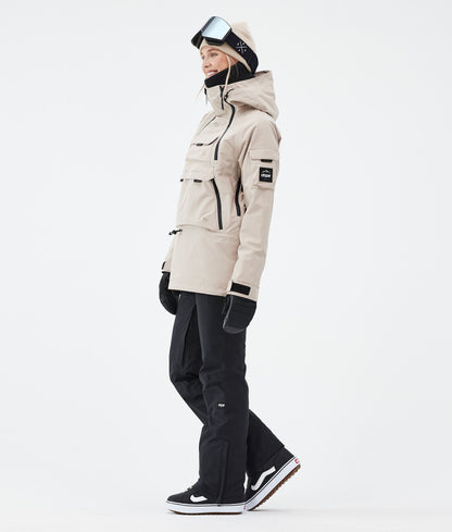Snowboard Jacket Women Sand