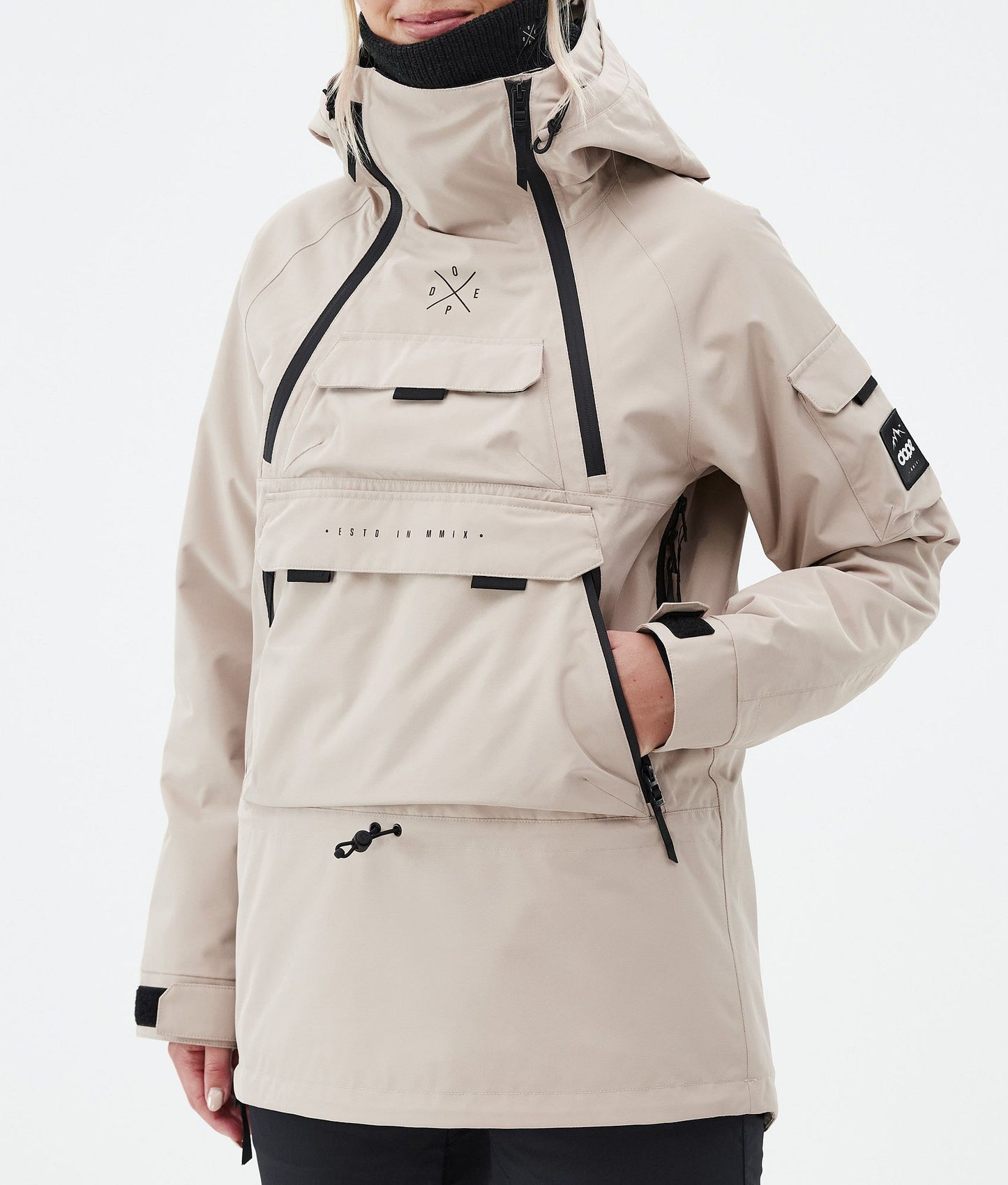 Snowboard Jacket Women Sand