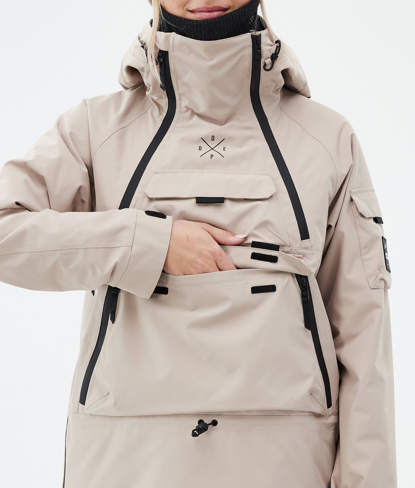 Snowboard Jacket Women Sand