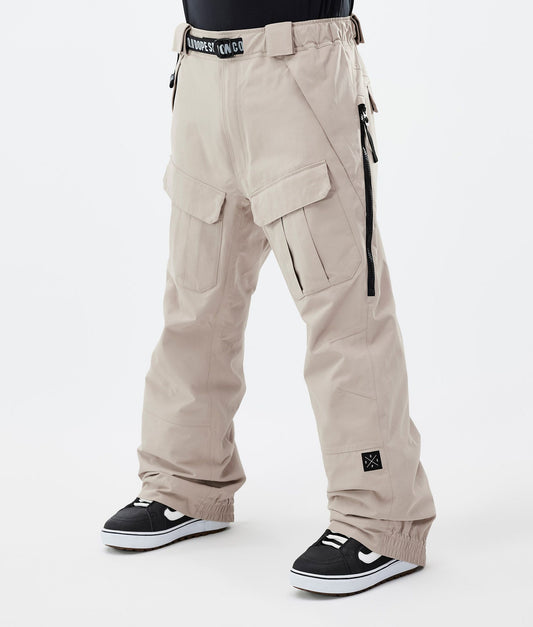 Snowboard Pants Men Sand