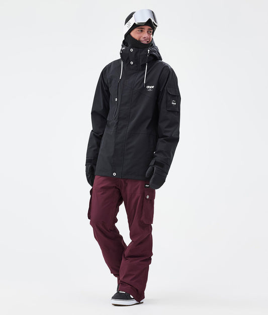Snowboard Pants Men Burgundy