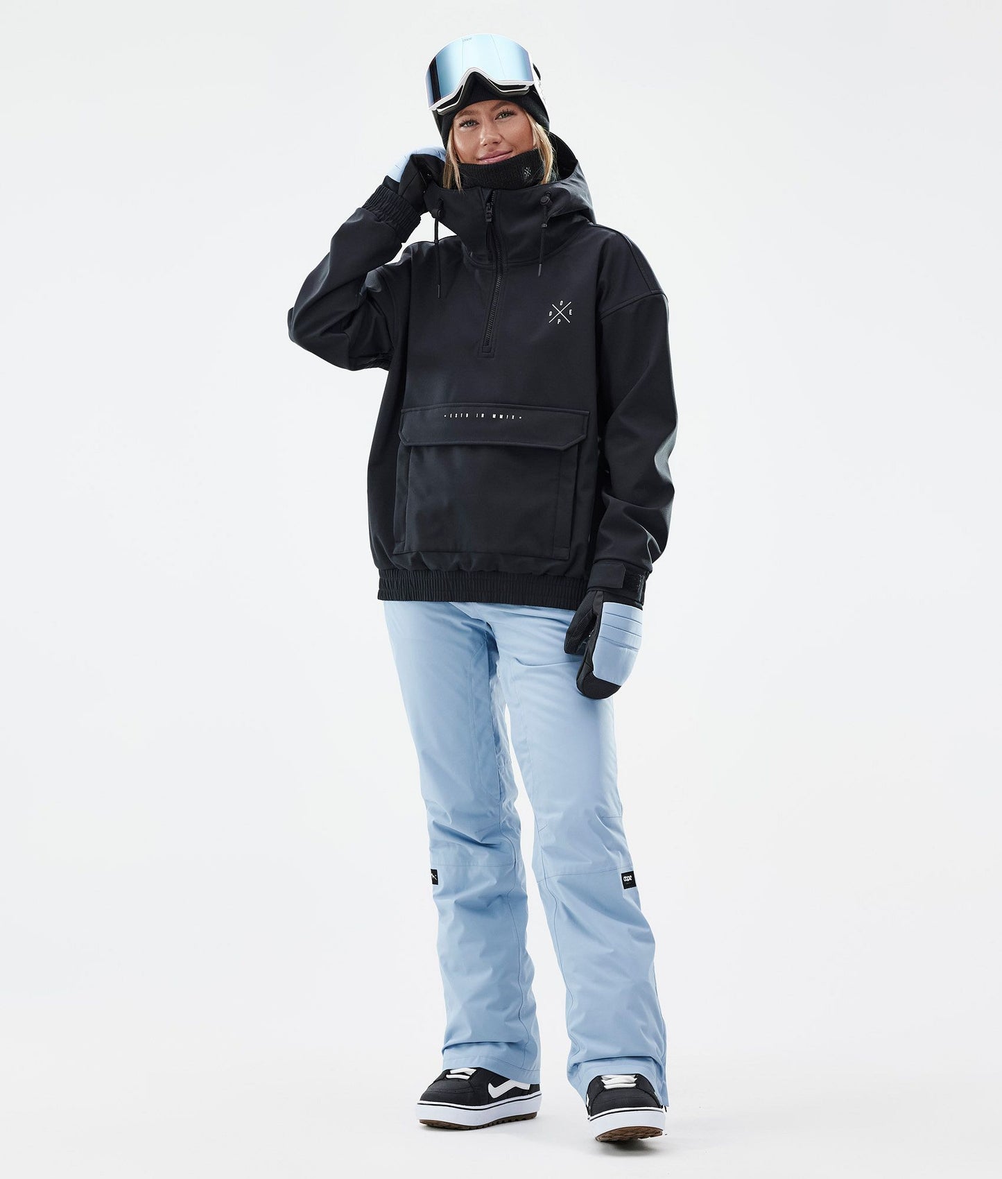 Snowboard Pants Women Light Blue