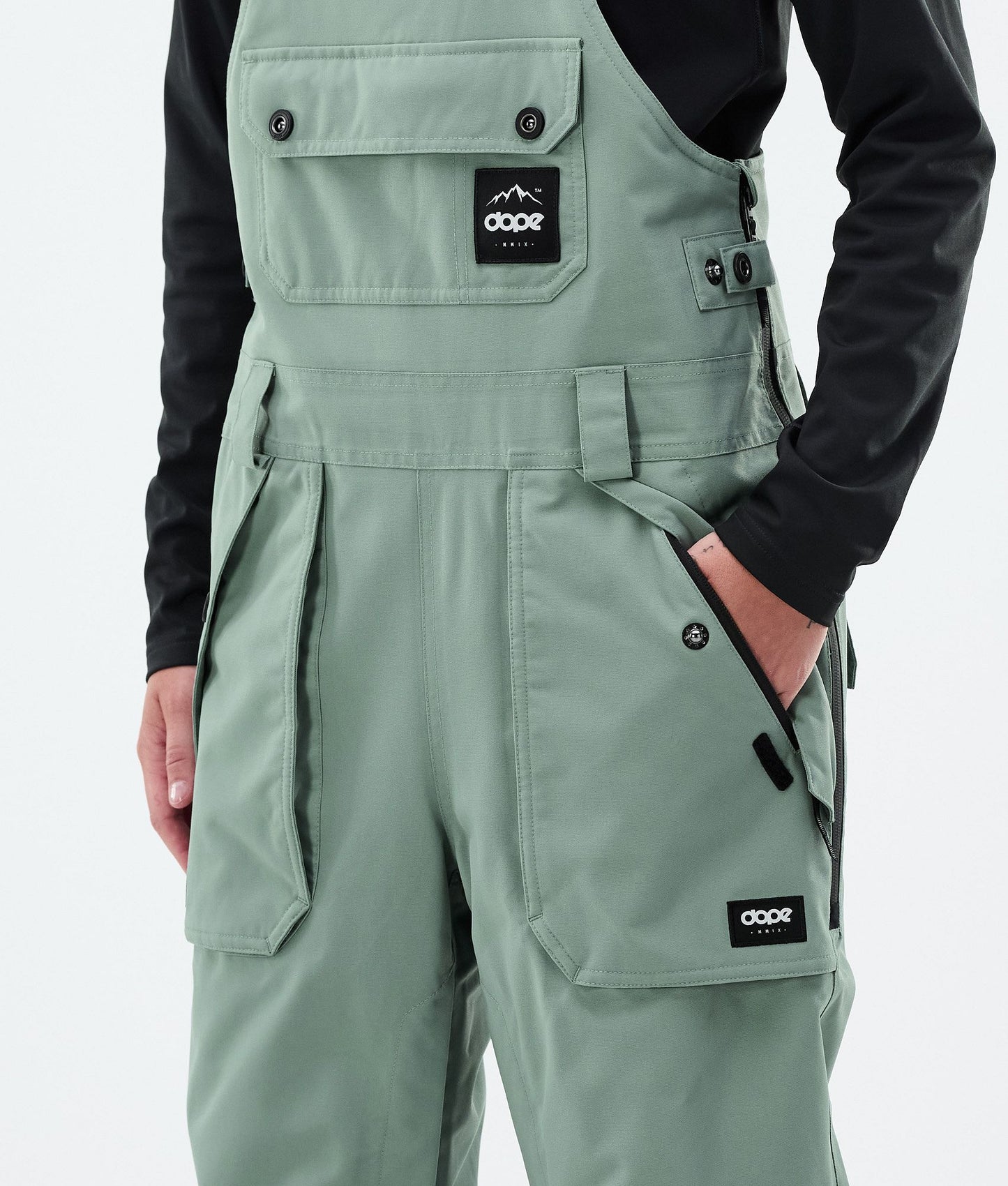 Snowboard Pants Women Faded Green
