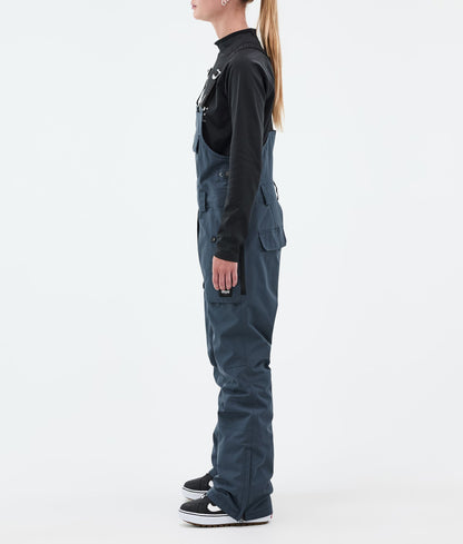 Snowboard Pants Women Metal Blue