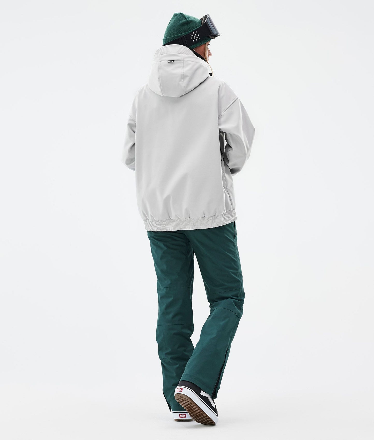 Snowboard Jacket Women Light Grey