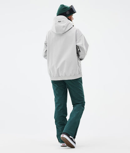 Snowboard Jacket Women Light Grey