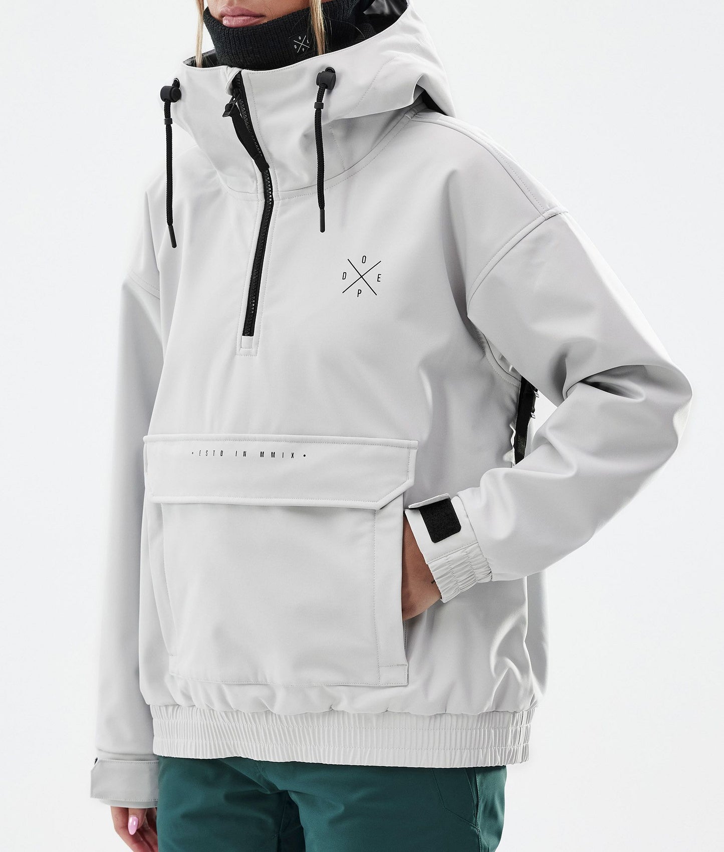 Snowboard Jacket Women Light Grey