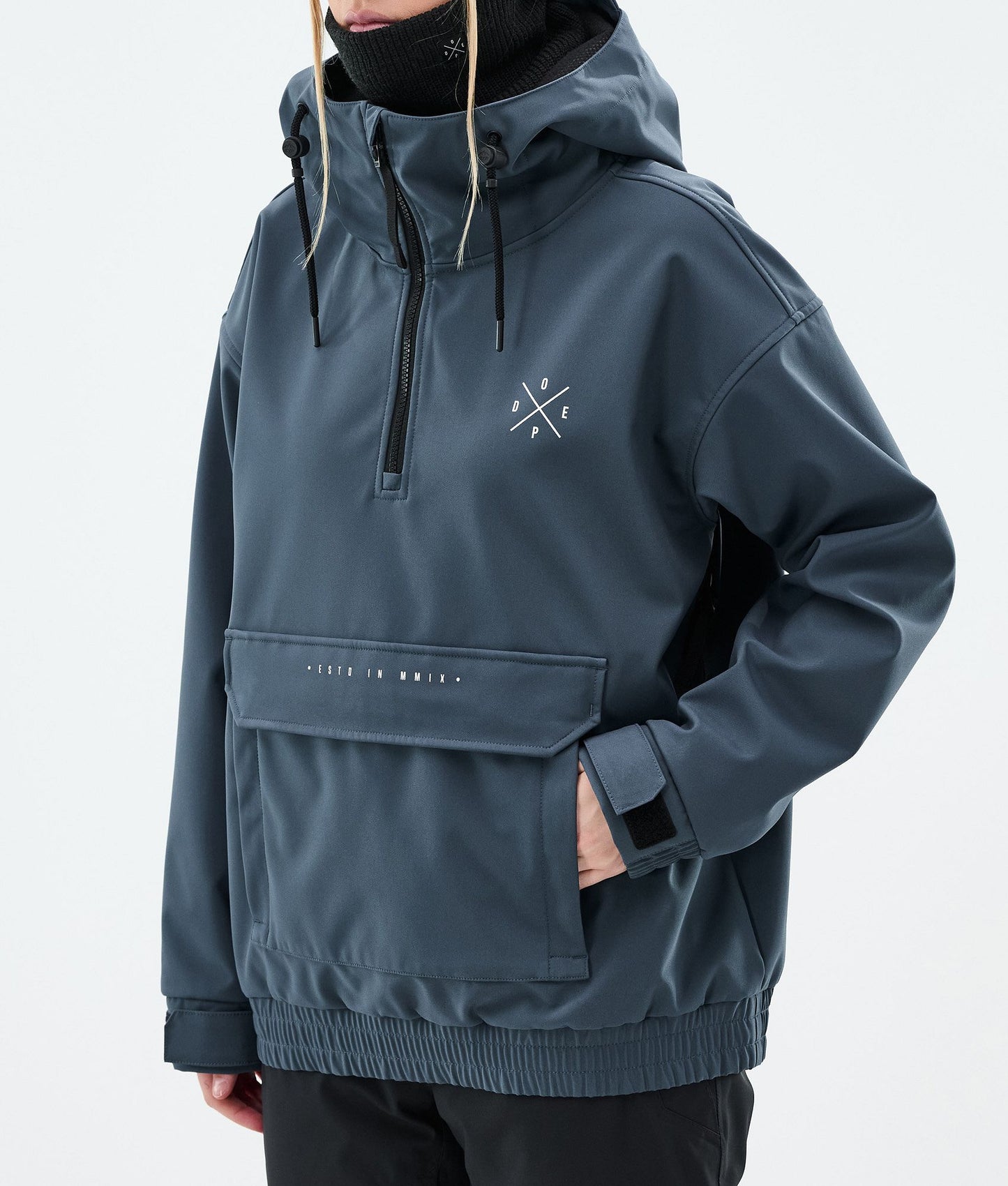 Snowboard Jacket Women Metal Blue