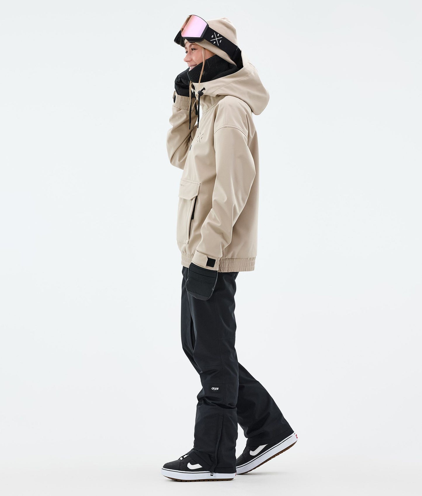 Snowboard Jacket Women Sand