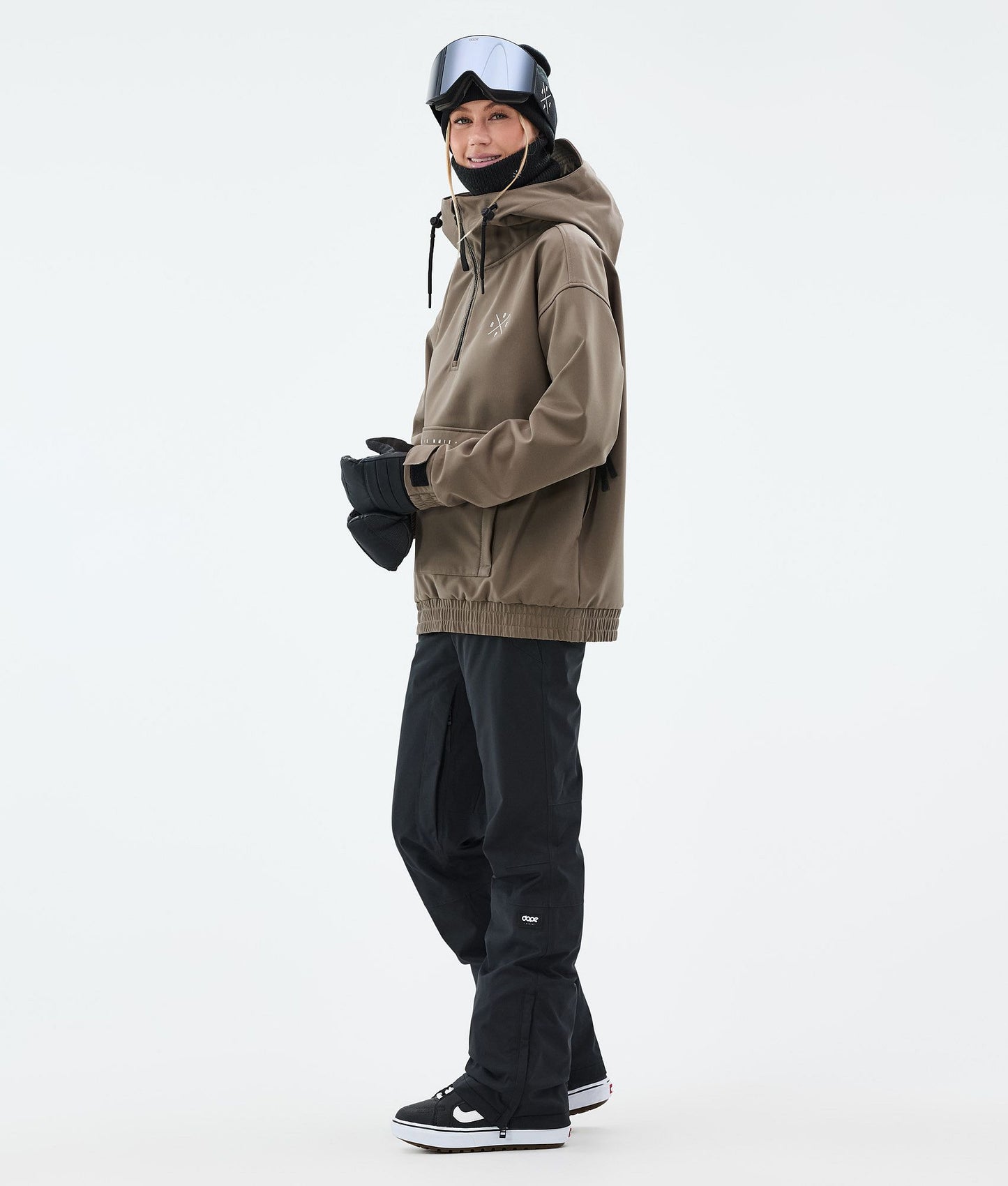 Snowboard Jacket Women Walnut