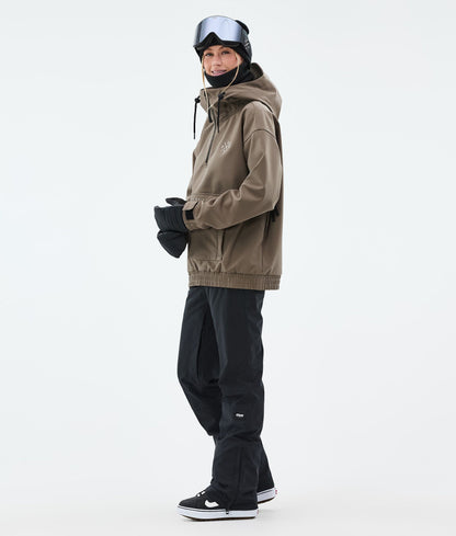 Snowboard Jacket Women Walnut