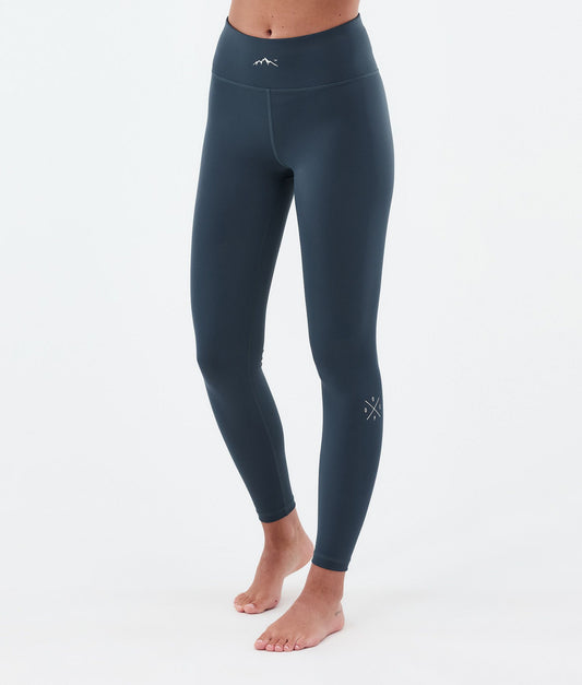 Base Layer Pant Women 2X-Up Metal Blue
