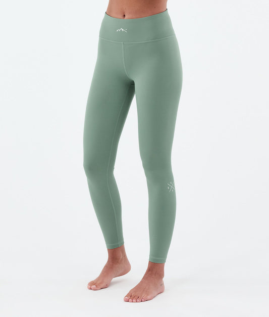 Base Layer Pant Women 2X-Up Faded Green