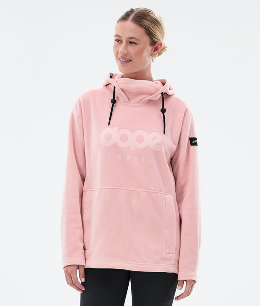 Fleece Hoodie Women Soft Pink