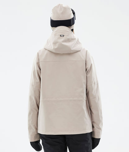 Snowboard Jacket Women Sand