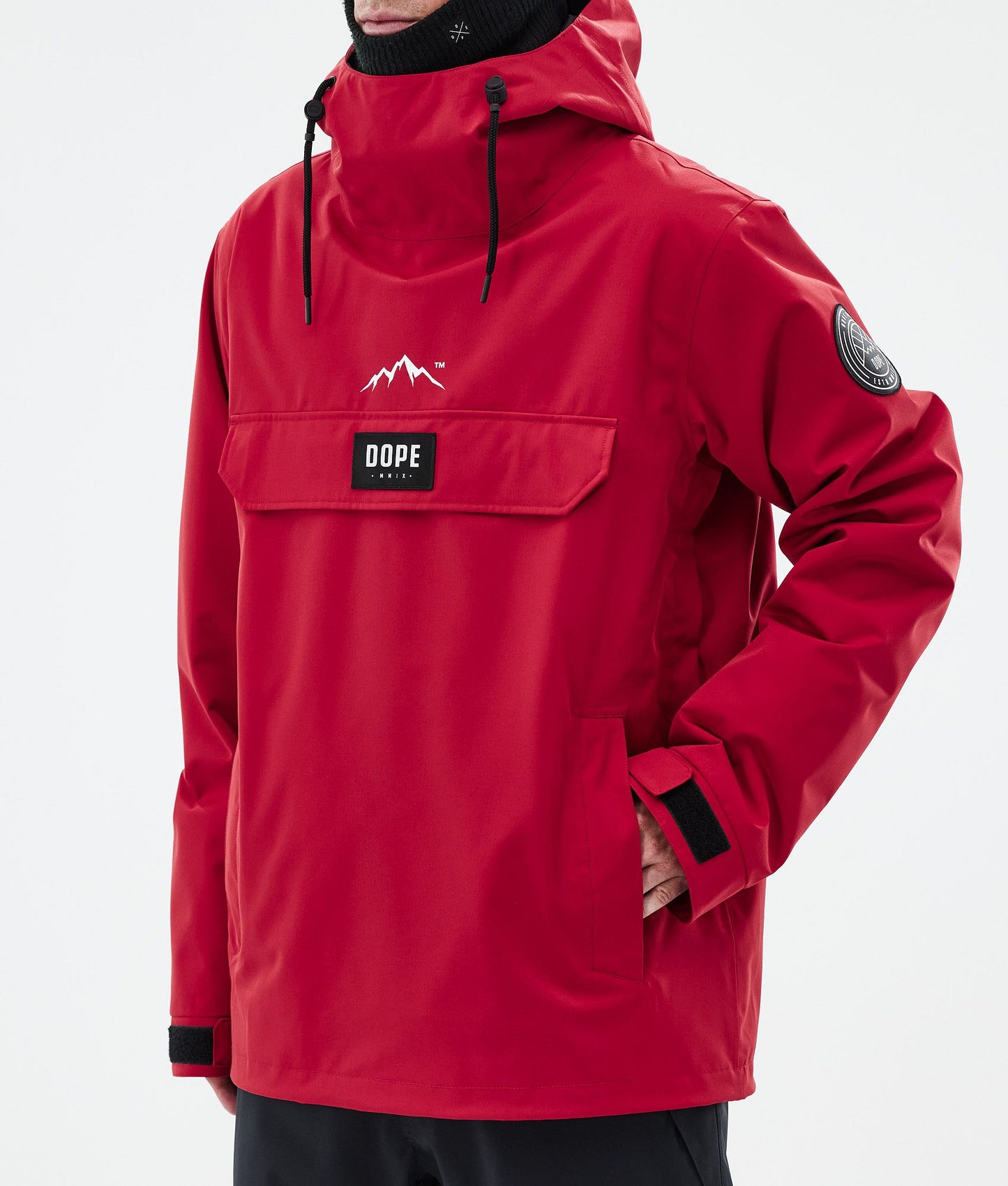 Snowboard Jacket Men Deep Red
