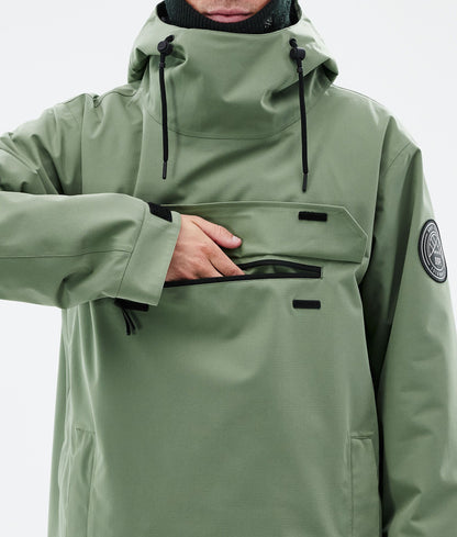 Snowboard Jacket Men Moss Green