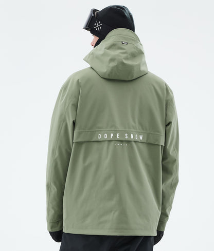 Snowboard Jacket Men Moss Green