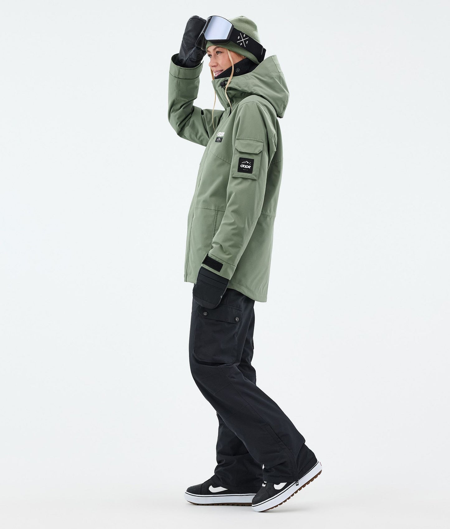 Snowboard Jacket Women Moss Green
