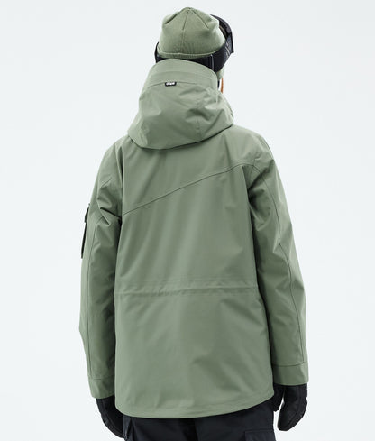 Snowboard Jacket Women Moss Green