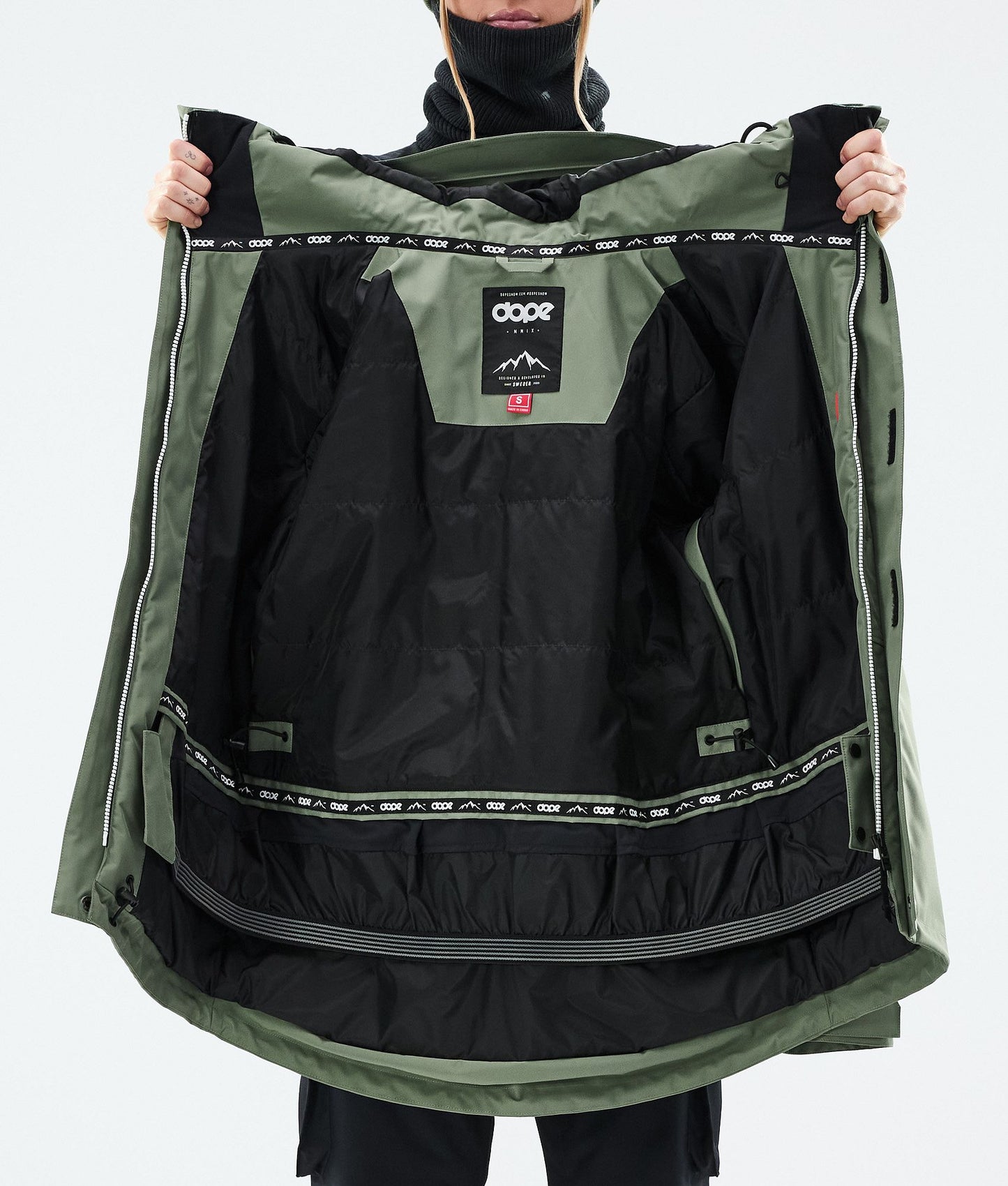 Snowboard Jacket Women Moss Green