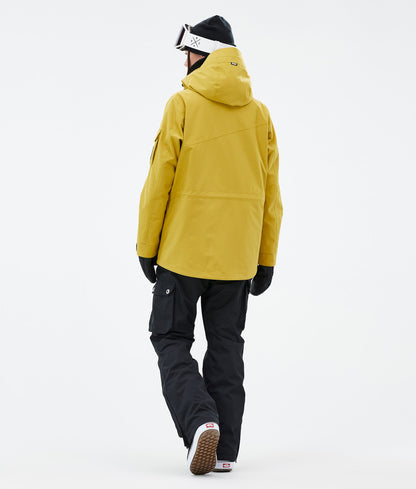 Snowboard Jacket Women Yellow