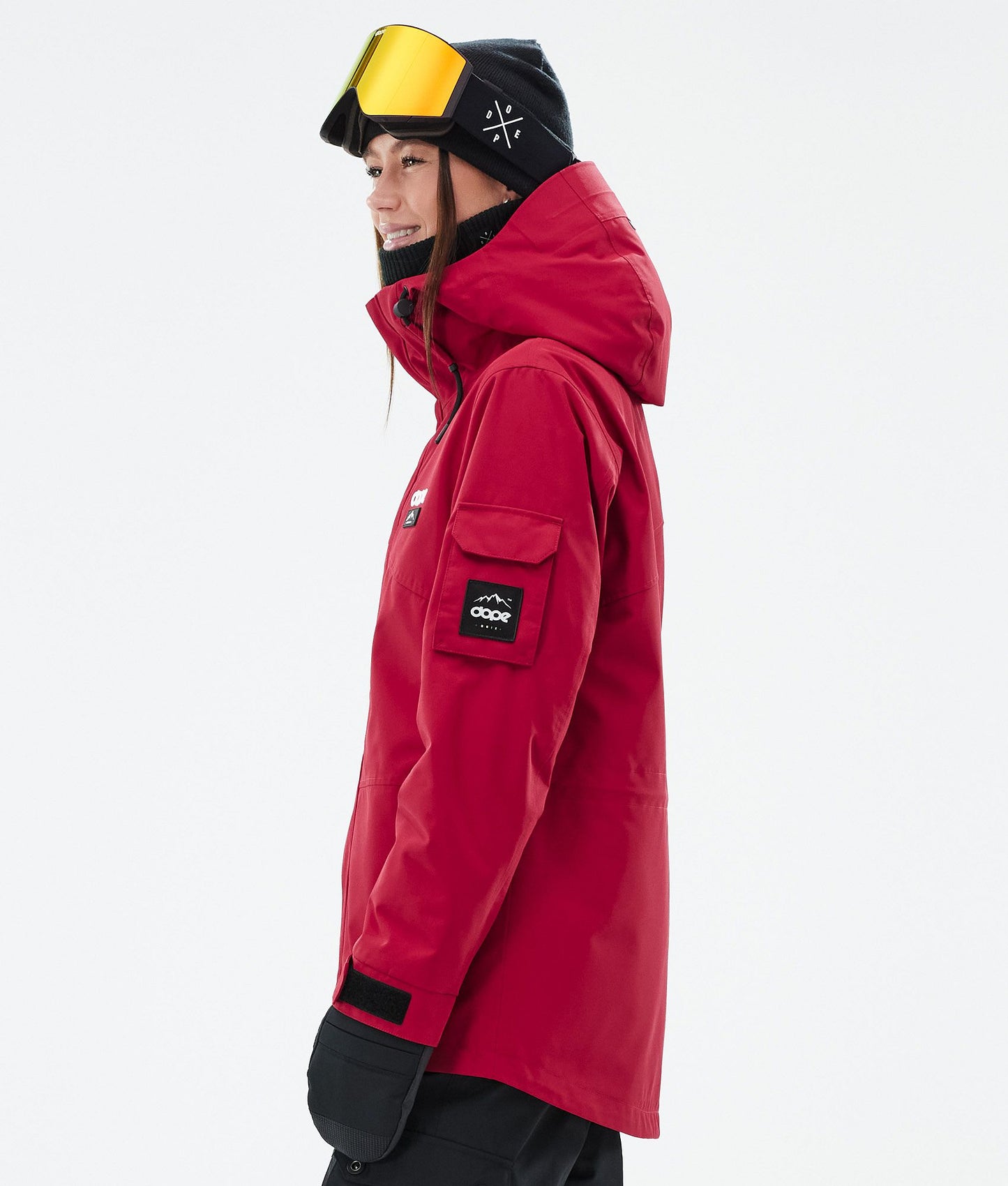 Snowboard Jacket Women Deep Red