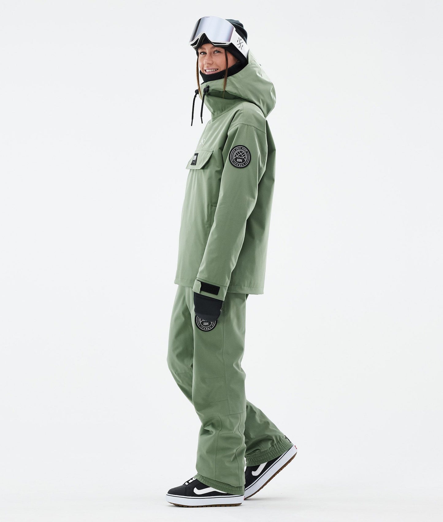 Snowboard Jacket Women Moss Green