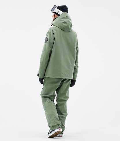 Snowboard Jacket Women Moss Green