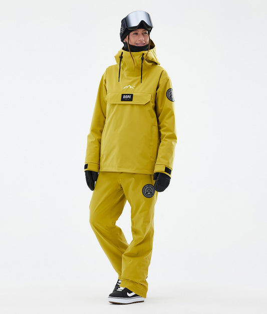 Snowboard Jacket Women Yellow