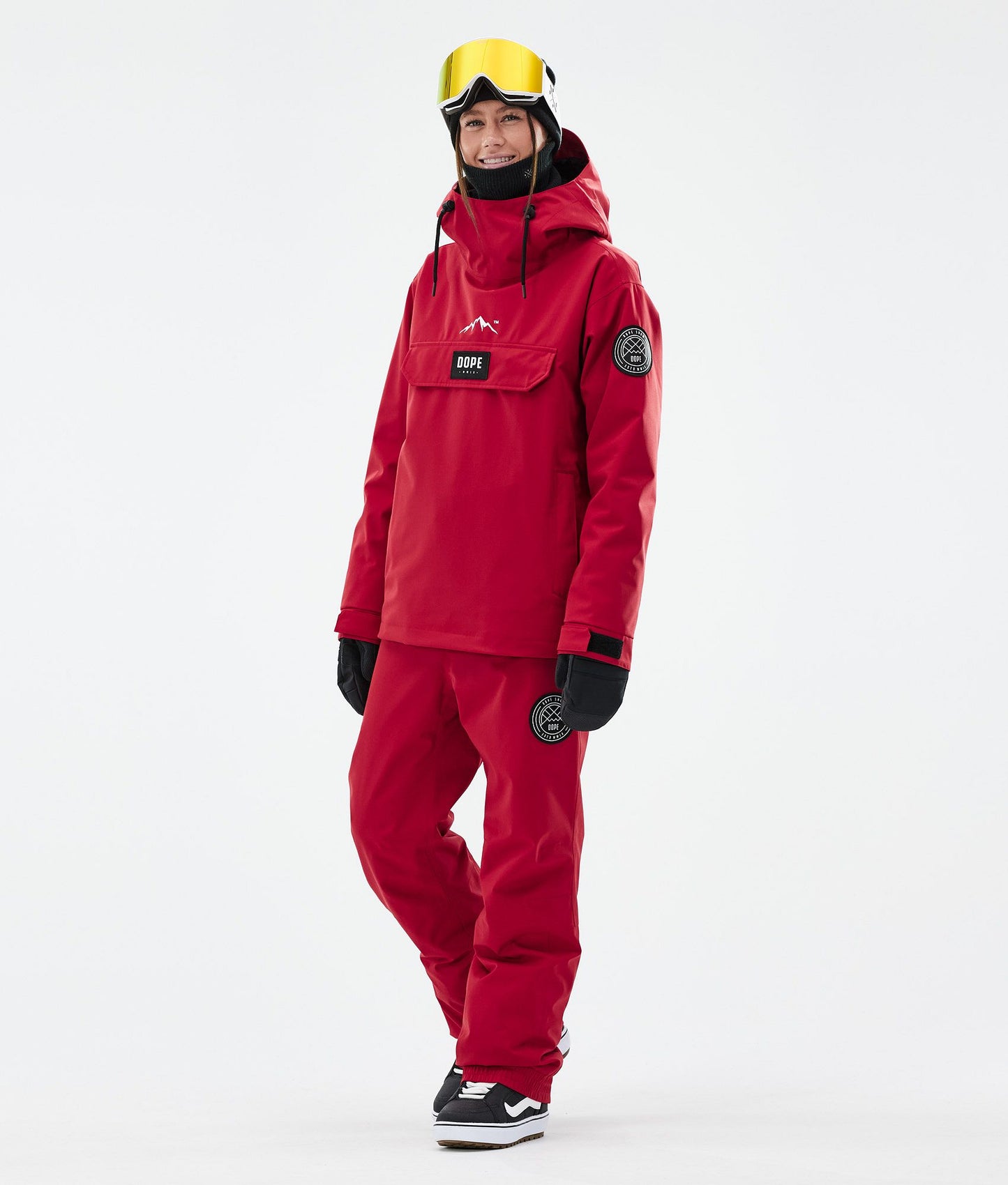 Snowboard Jacket Women Deep Red