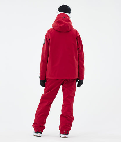Snowboard Jacket Women Deep Red