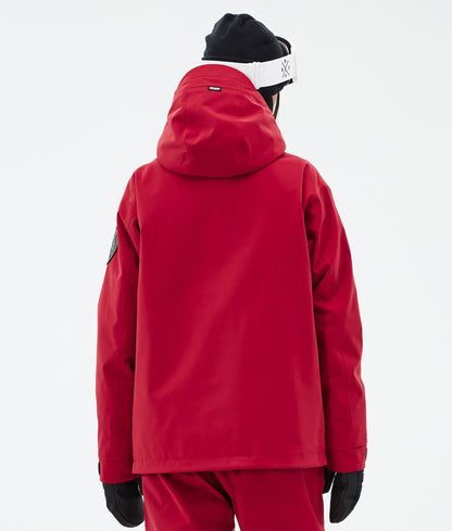 Snowboard Jacket Women Deep Red