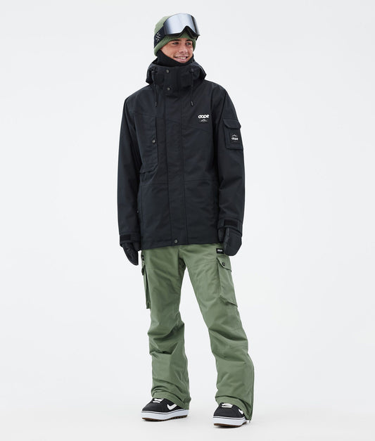 Snowboard Pants Men Moss Green