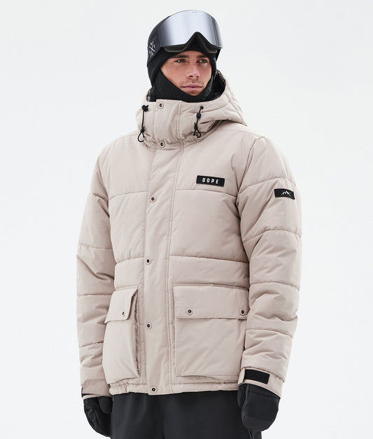 Snowboard Jacket Men Sand