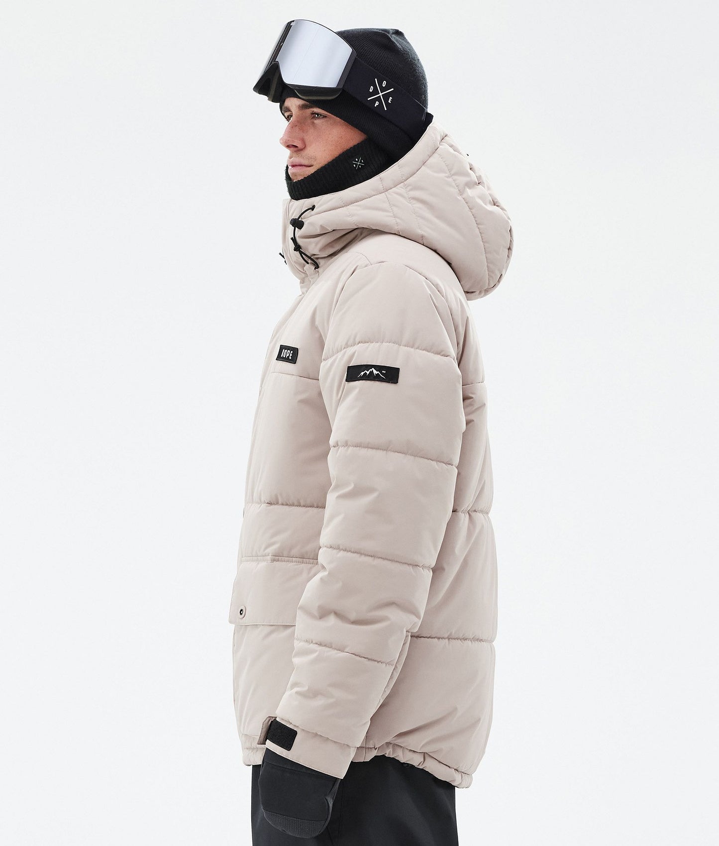 Snowboard Jacket Men Sand