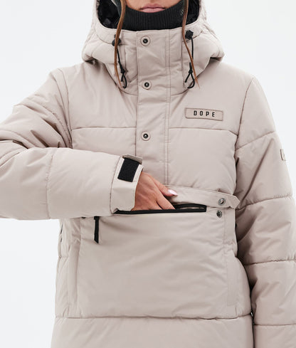 Snowboard Jacket Women Sand