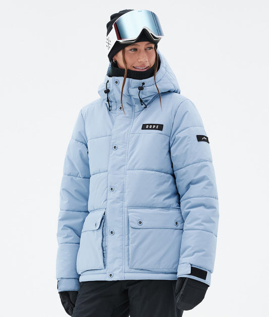 Snowboard Jacket Women Light Blue