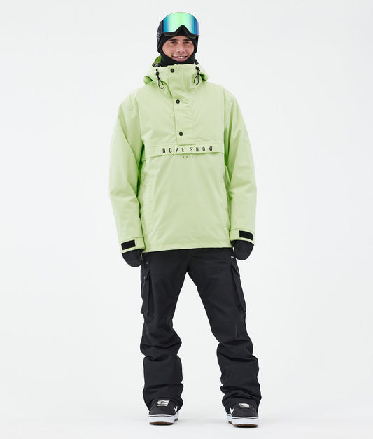Snowboard Jacket Men Faded Neon
