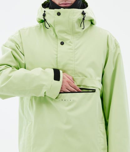 Snowboard Jacket Men Faded Neon