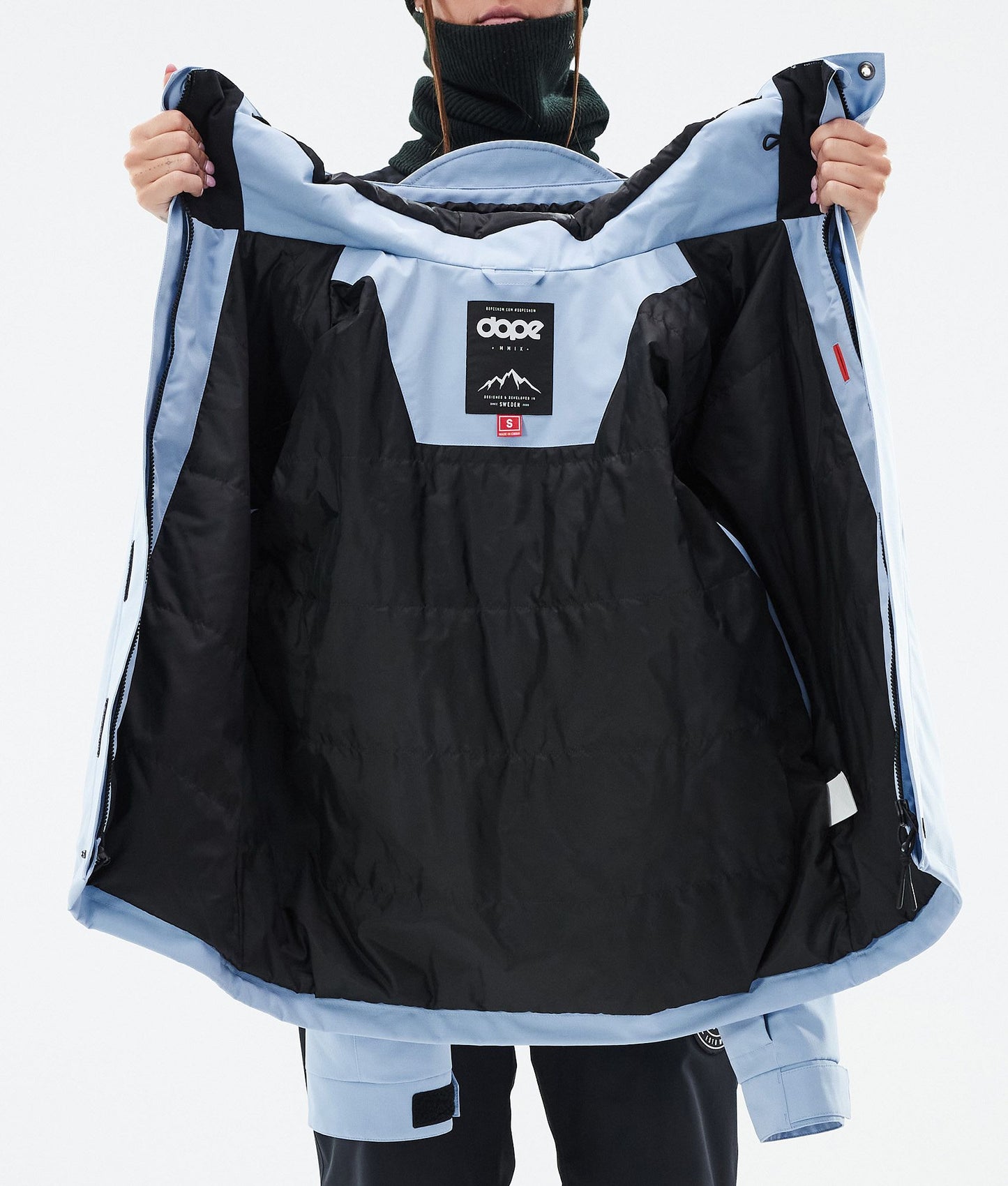 Snowboard Jacket Women Light Blue