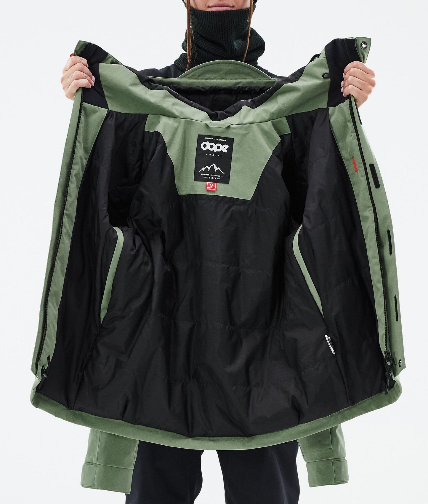 Snowboard Jacket Women Moss Green