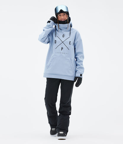 Snowboard Jacket Women 2X-Up Light Blue