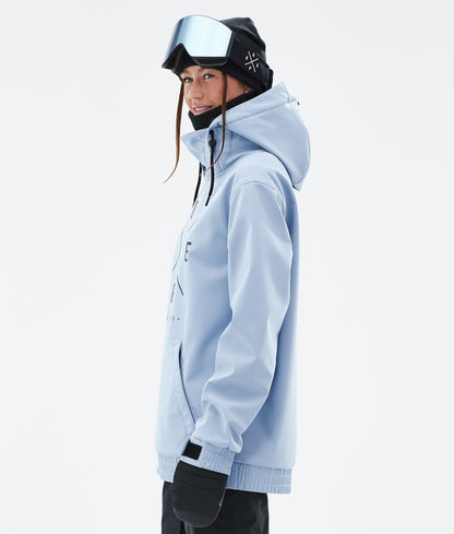 Snowboard Jacket Women 2X-Up Light Blue